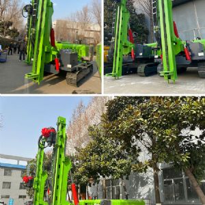 360旋轉打樁機